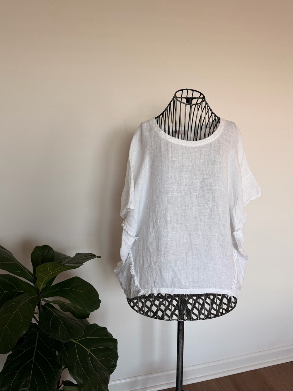Luxury Linen Top